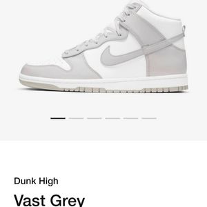 Nike Dunk High Vast Grey
